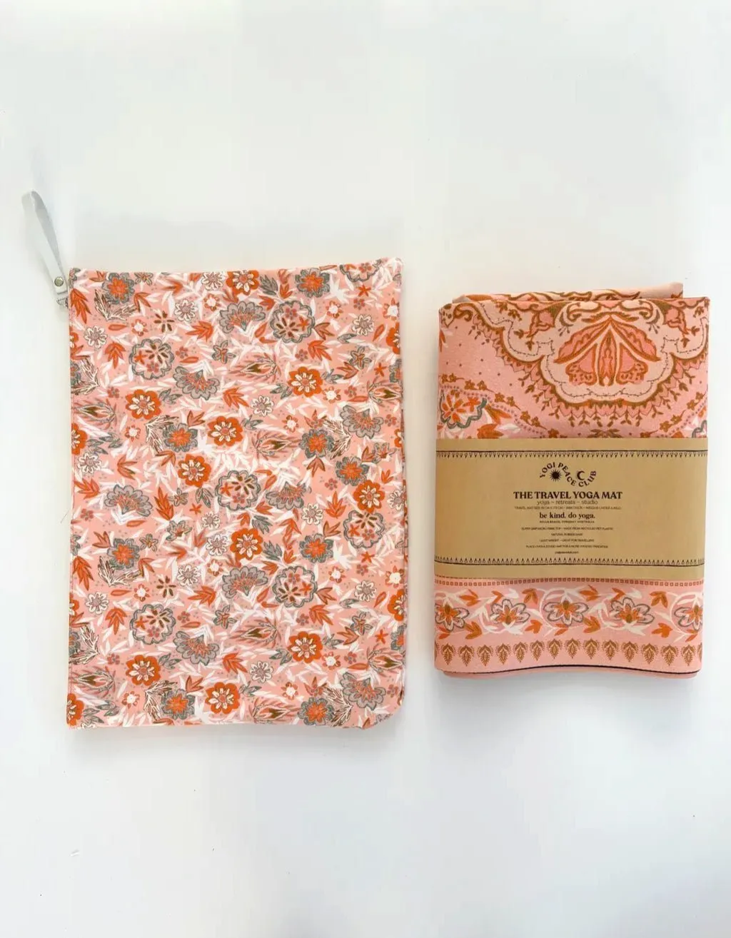 1 mm Travel Yoga Mat - Salty Peach