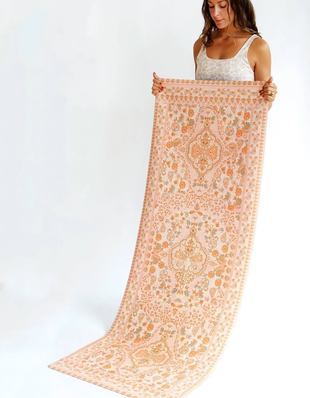 1 mm Travel Yoga Mat - Salty Peach