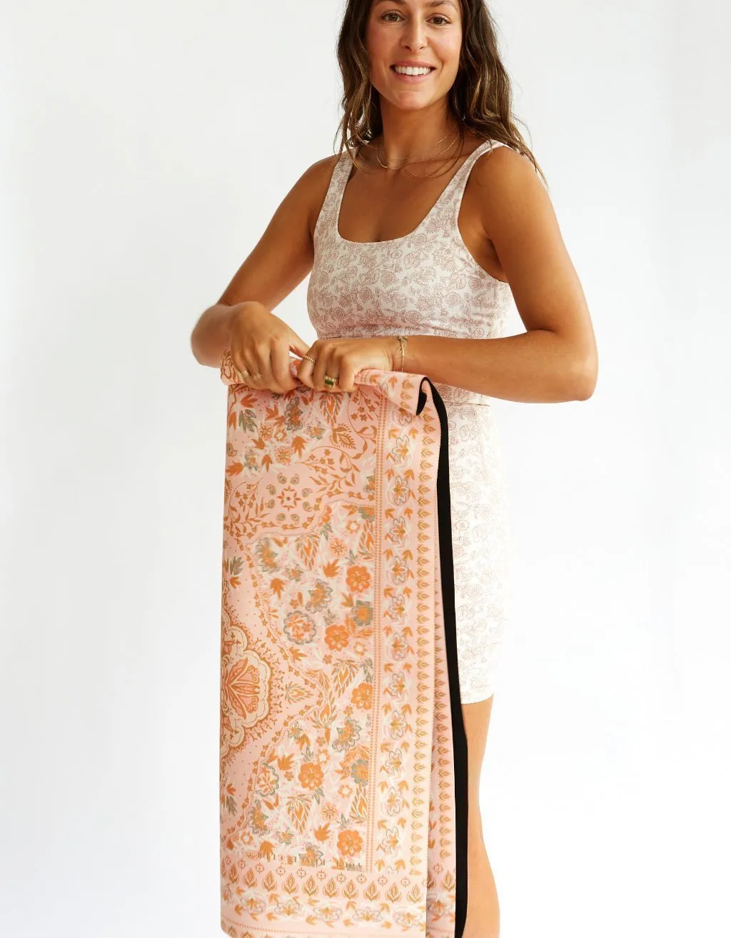 1 mm Travel Yoga Mat - Salty Peach