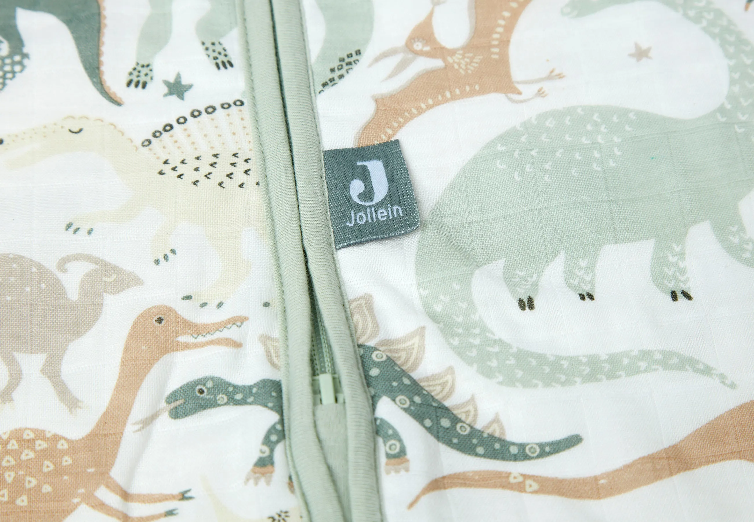 Baby Sleeping Bag Muslin 90cm Dino