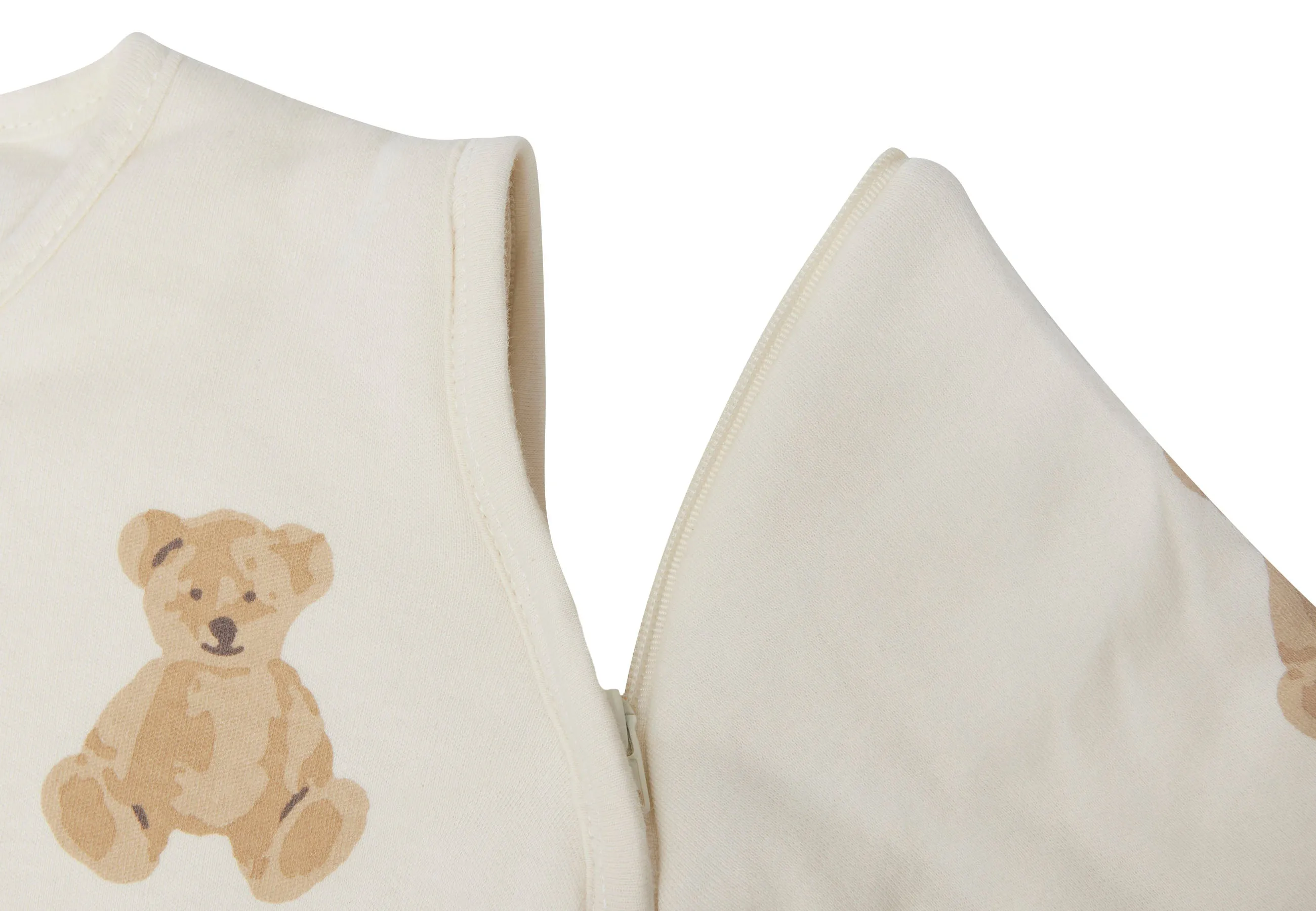 Baby Sleeping Bag with Removable Sleeves 90cm Teddy Bear