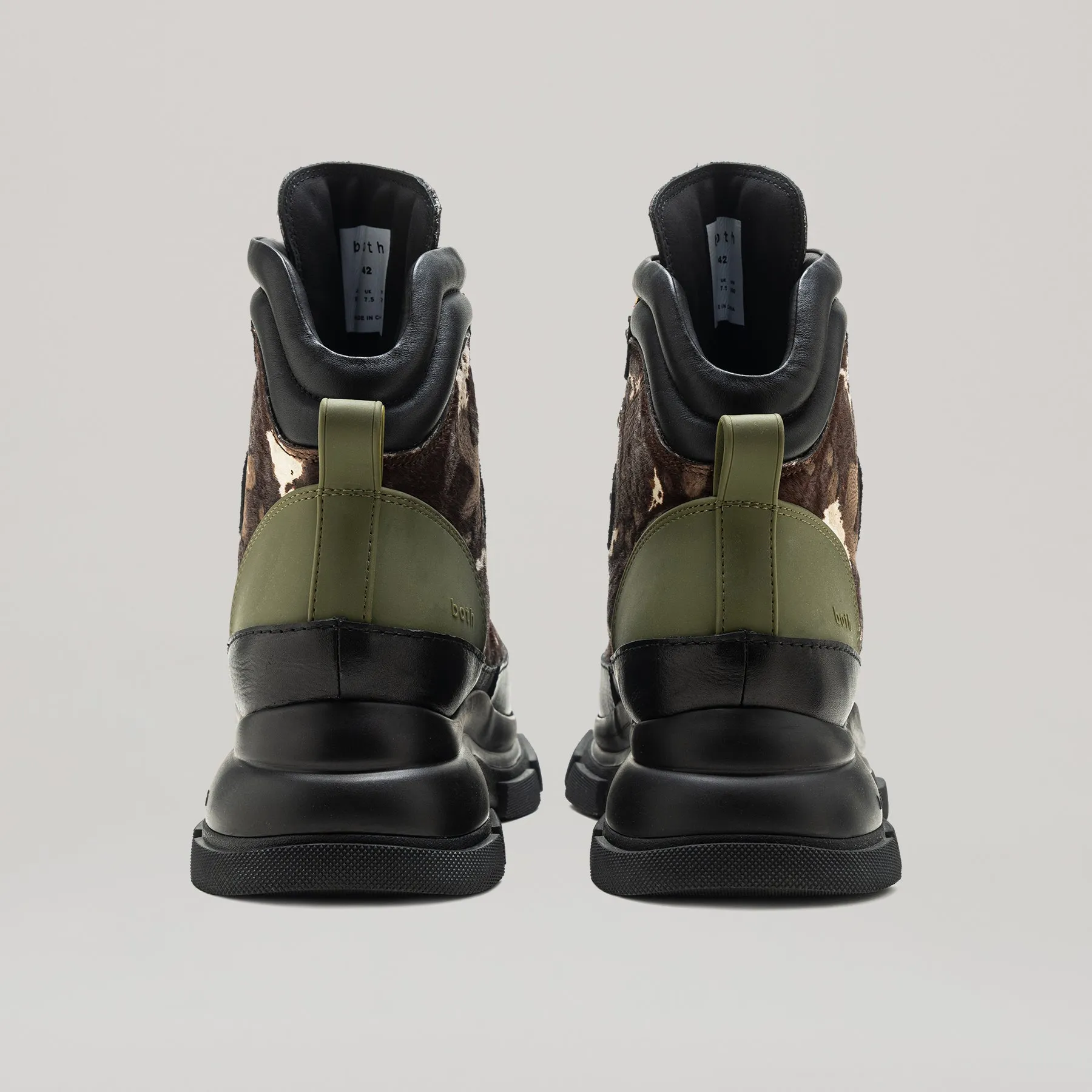 both - GAO EVA HIKING BOOT-BROWN/CREAM