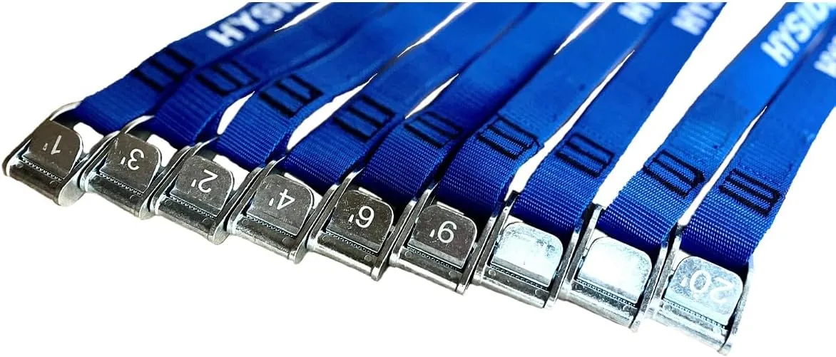 Cam Straps - 12 Foot Long - 1 Inch Webbing - Holds up to 1500 lbs - Easily Secure & Fasten - Lightweight Strap - Ideal for Kayak, Camping, and Backpacking Gear Securement