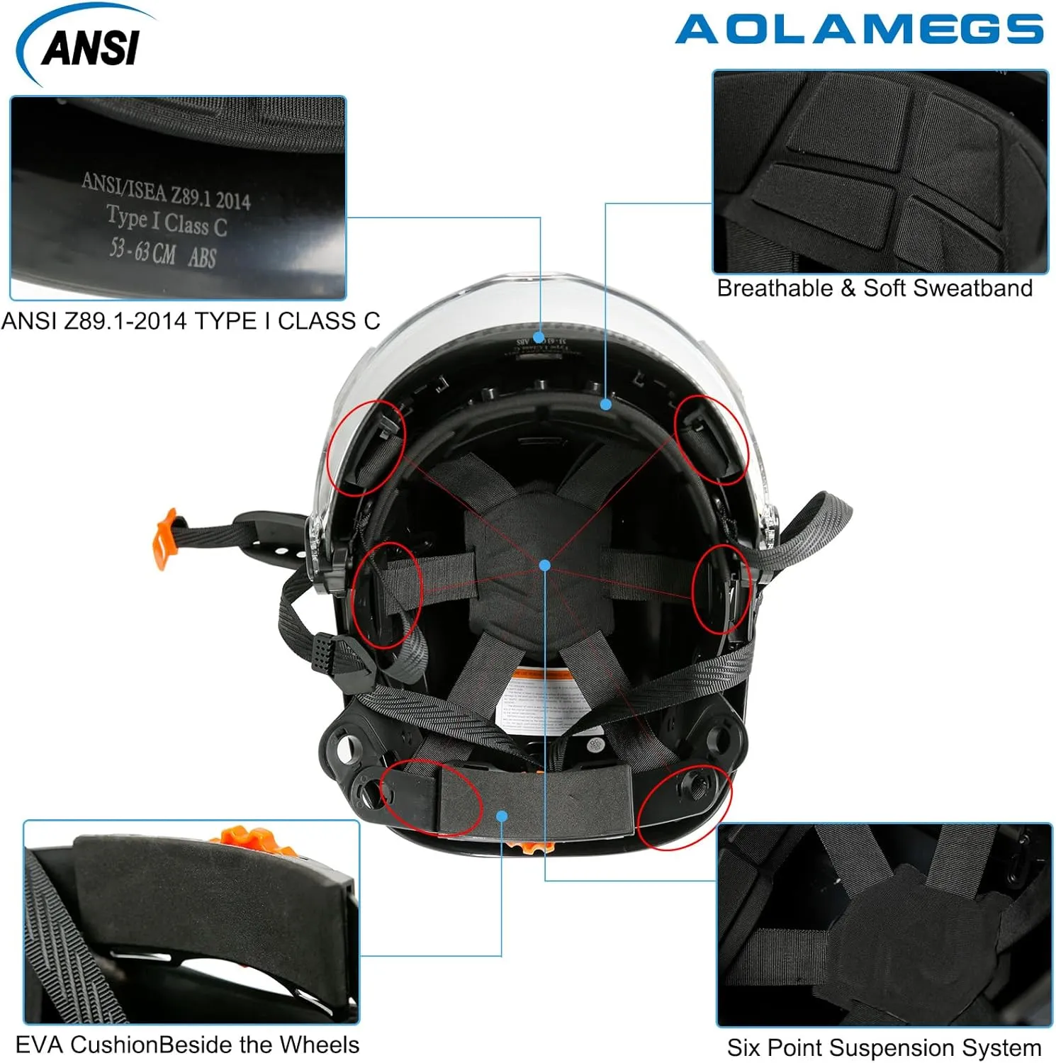 Carbon Fiber Pattern Hard Hats - Construction OSHA Approved Hard Hat,ANSI Z89.1 Type 1 Class C Adjustble Vented Safety Helmet for Men Women,6-Pt Suspension Low Profile Hard Hat with Chin Strap Cascos