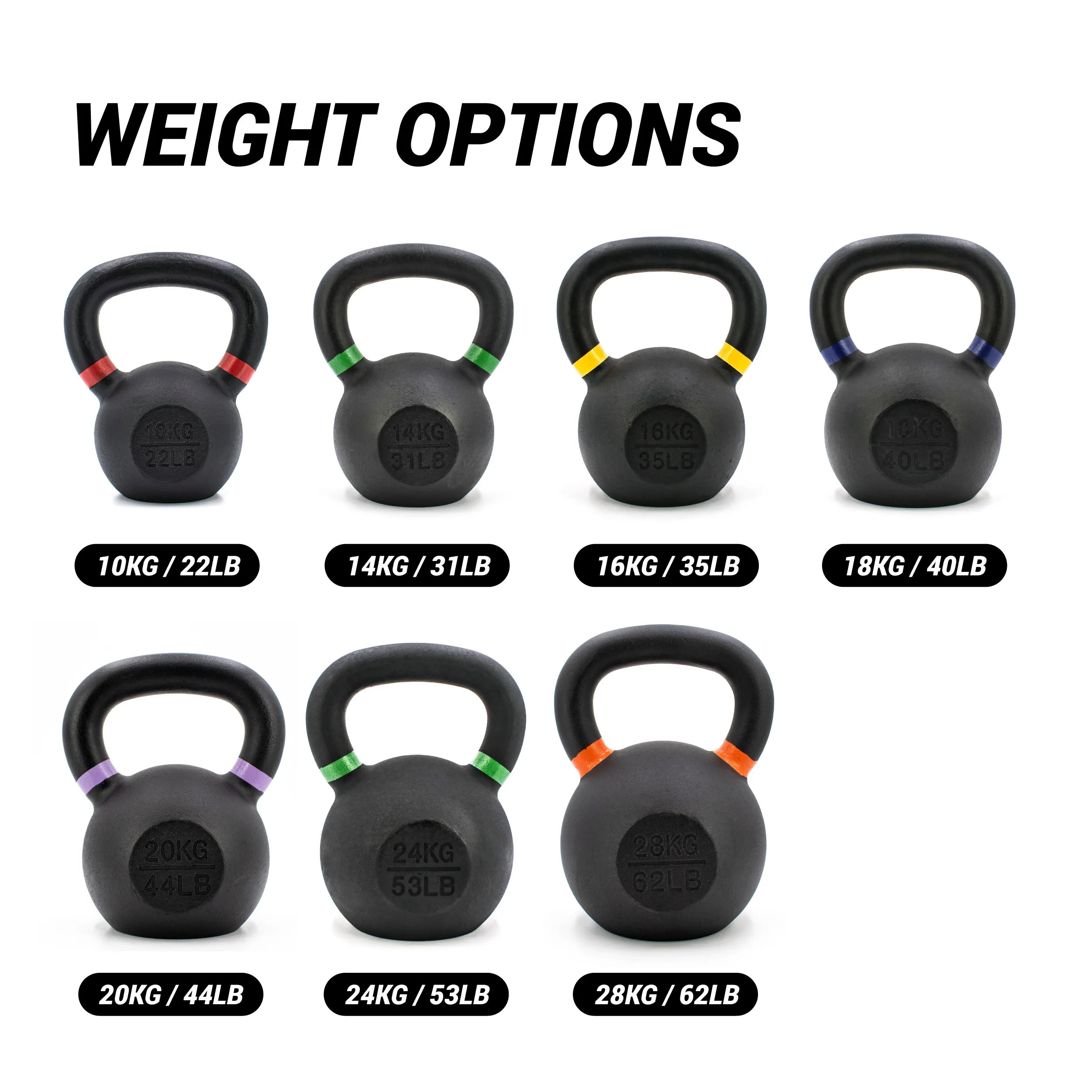 Cast Iron Kettlebells
