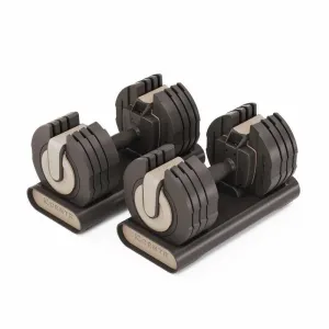 CENTR Smart Stack 50LB Adjustable Dumbbell Pair