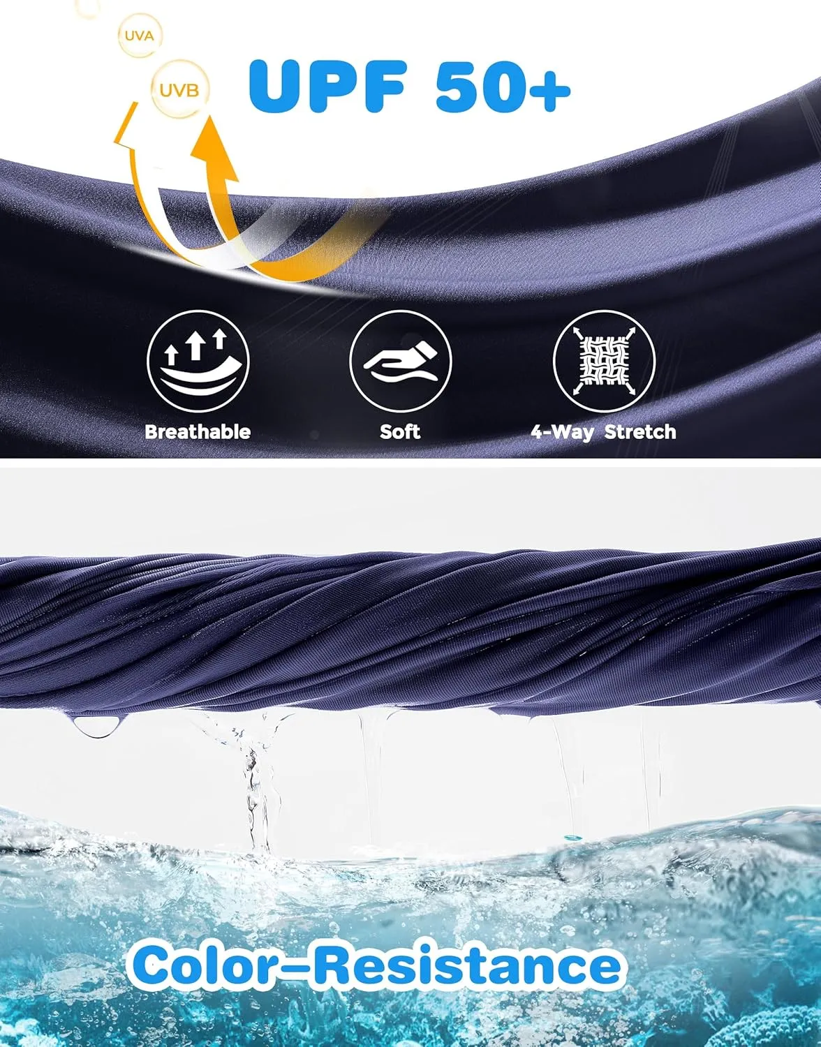 FitsT4 Sports Girls Swim Skirts with Pocket UPF 50  Swimming Bottom Kids Bathing Skort for Surfing Beach Volleyball