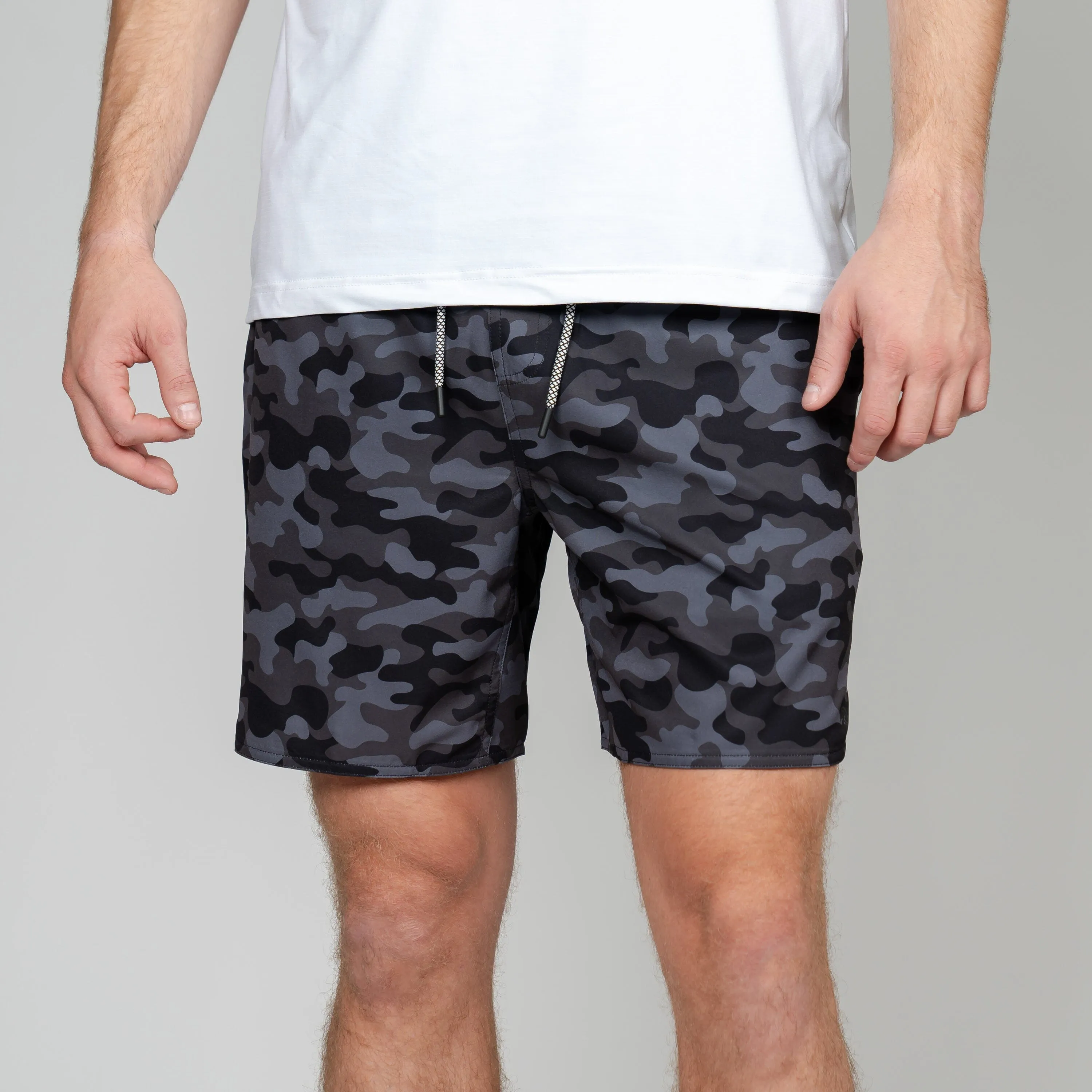 Grit Gym Short | The Barracks Camo - Nightfall/Charcoal Grey/Smoke Grey