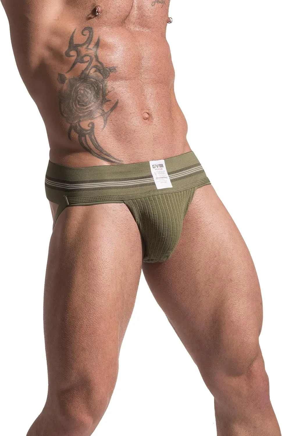 GYM mens 3" Wide Band Classic Athletic Supporter