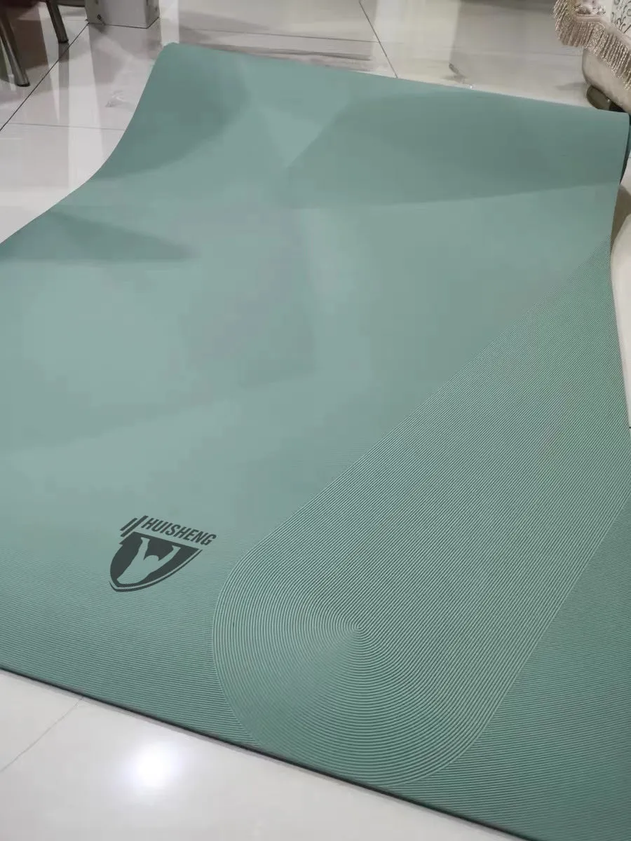 HUISHENG yoga mat, environmentally friendly and non slip portable yoga mat