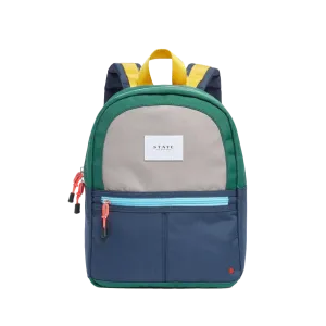 Kane Kids Mini Travel Backpack - Green/Navy by State Bags