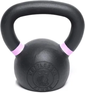 Kettlebell Kings | Kettlebell Weights | Powder Coat Kettlebell Weights For Women & Men | Powder Coating for Durability, Rust Resistance & Longevity | Lifetime Warranty | Weighted in Kilograms