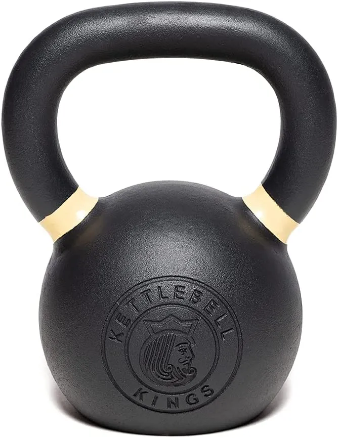 Kettlebell Kings | Kettlebell Weights | Powder Coat Kettlebell Weights For Women & Men | Powder Coating for Durability, Rust Resistance & Longevity | Lifetime Warranty | Weighted in Kilograms
