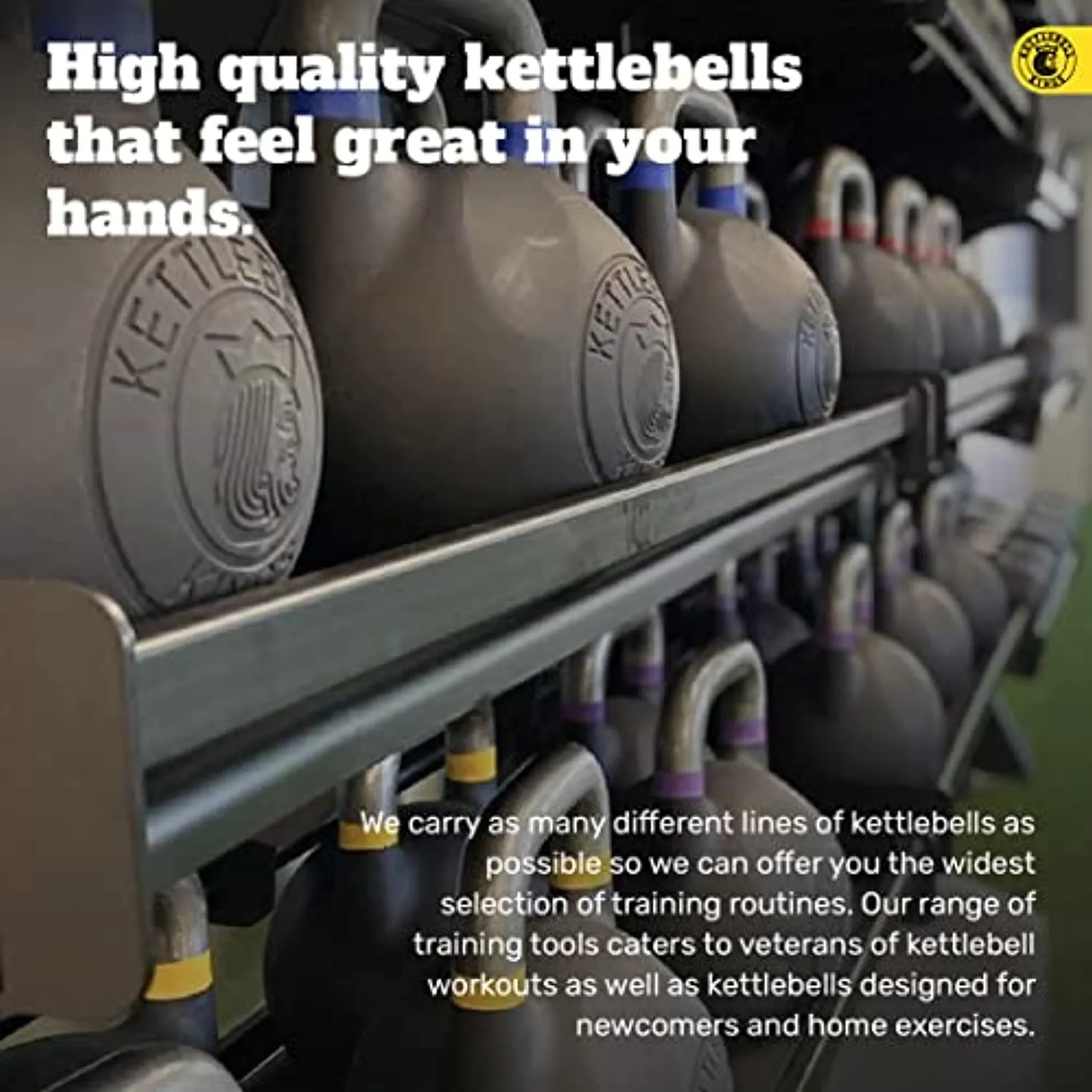 Kettlebell Kings | Kettlebell Weights | Powder Coat Kettlebell Weights For Women & Men | Powder Coating for Durability, Rust Resistance & Longevity | Lifetime Warranty | Weighted in Kilograms