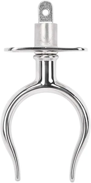 Lifeboat Rowing Boat Paddle Fork Rowing Paddle Fork 316 Stainless Steel Fixed Rod Boats Raft Accessories for Boaters Kayakers Canoeists