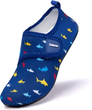 Limberun Water Shoes Kids Boys Girls Swim Aqua Sports Shoes Quick-Dry Barefoot Lightweight Pool Beach Non Slip Socks for Toddler Shoe