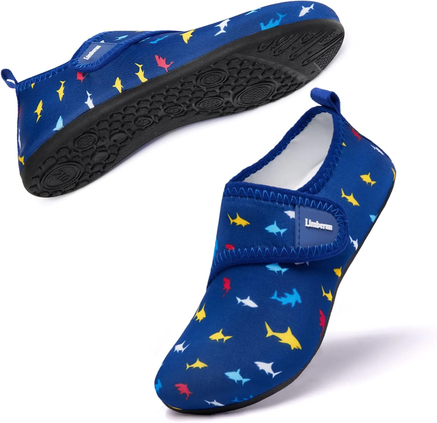 Limberun Water Shoes Kids Boys Girls Swim Aqua Sports Shoes Quick-Dry Barefoot Lightweight Pool Beach Non Slip Socks for Toddler Shoe