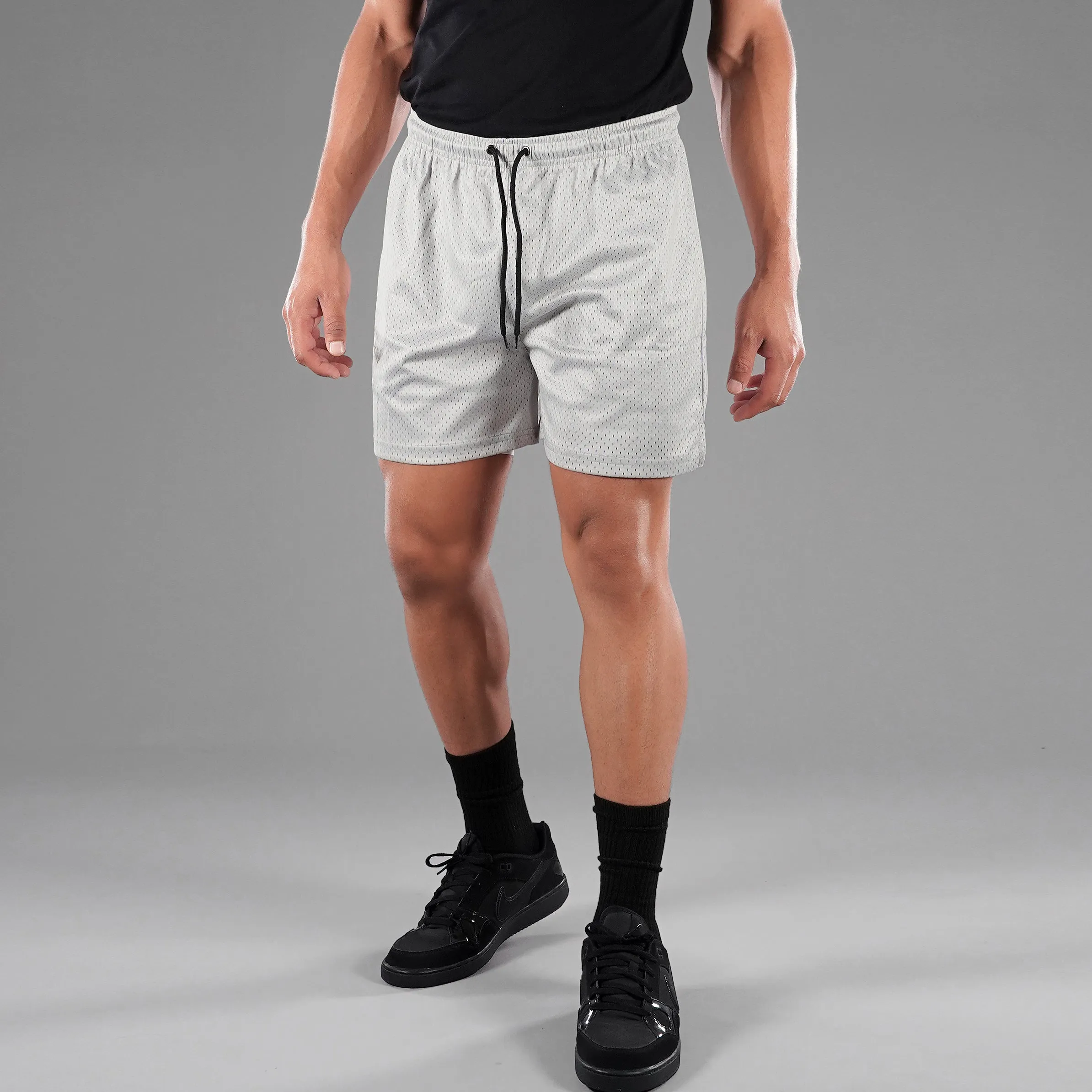 Limestone Gray Shorts - 7"
