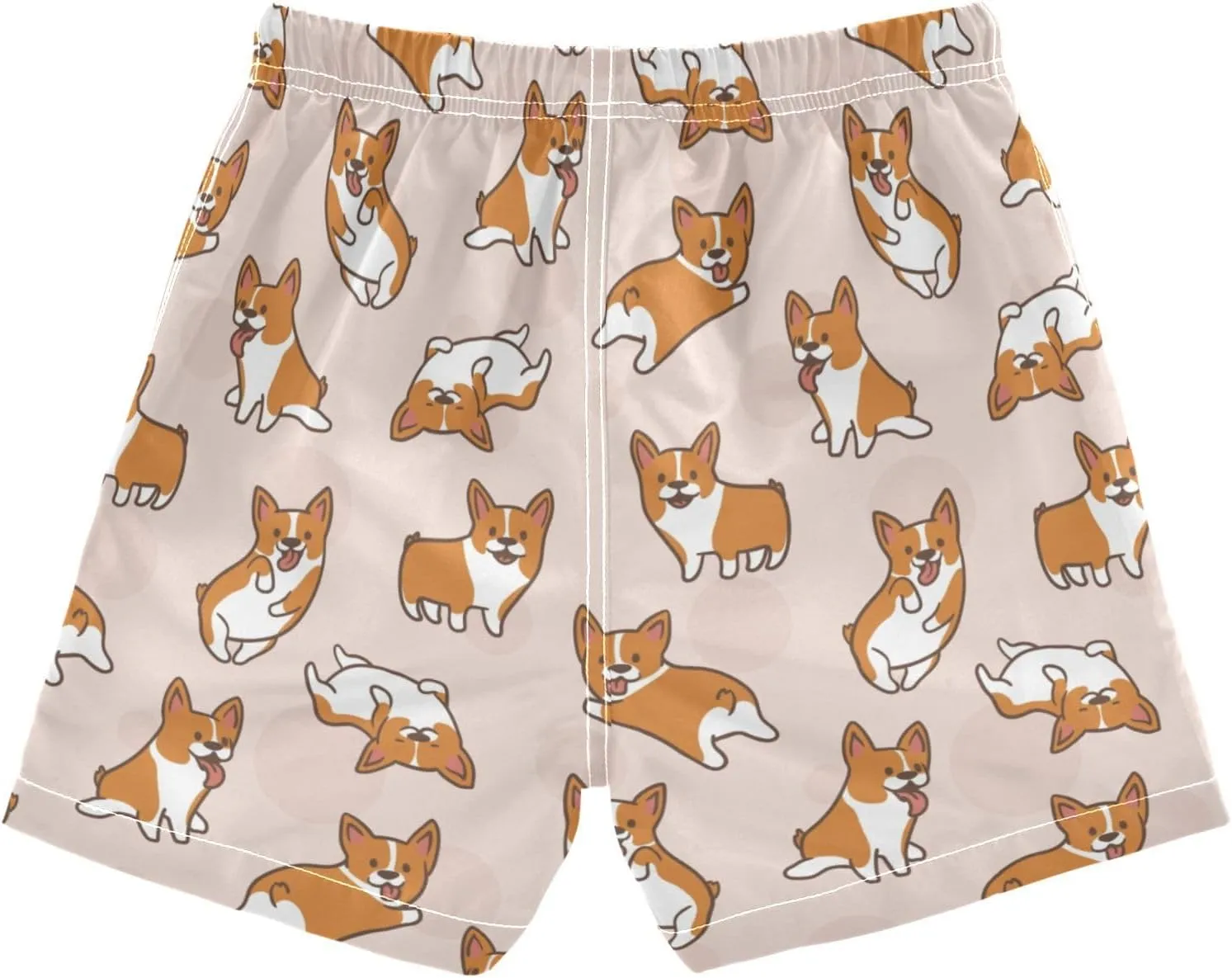 Little Boys Swim Trunks Beach Board Shorts Quick Dry Swimsuit Bathing Suits with Mesh Lining