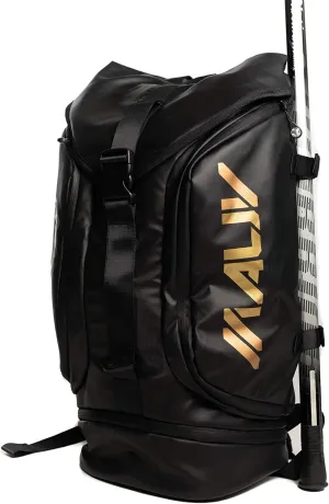 MAUV Premium Lacrosse Bag - Lacrosse Backpack - Holds Most Lacrosse or Field Hockey Equipment with Two Stick Holders and Separate Cleats Compartment - Black - Navy - Army Green - Arctic White