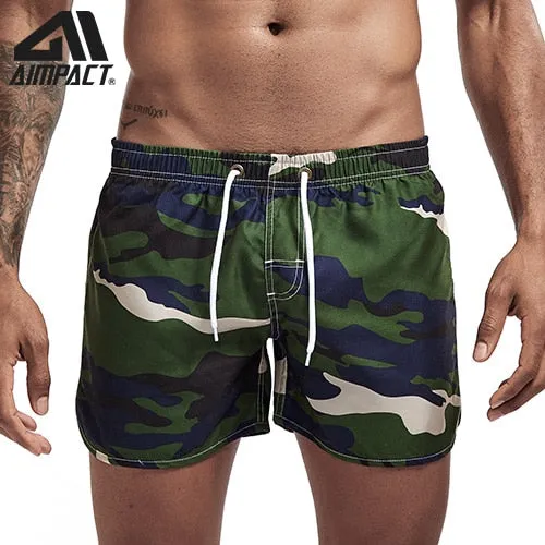 Men's Beach Surf Swimming Trunks Hybrid Sport Shorts