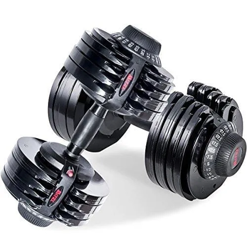 Merax Deluxe 71.5 Pounds Adjustable Dial Dumbbell (Pair. Set)