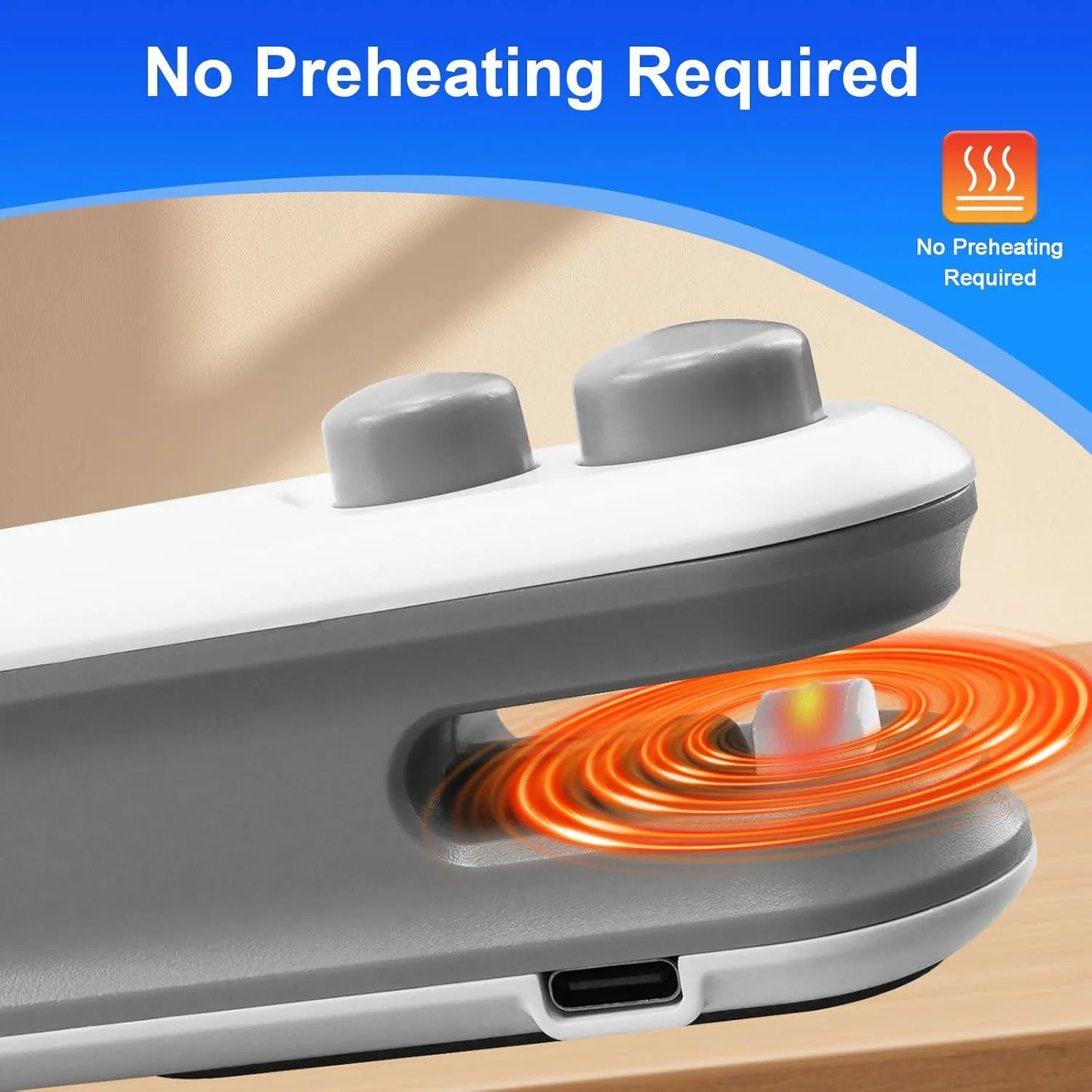 Mini Bag Sealer, 2025 2-in-1 USB-C Rechargeable Snack Bag Sealer, Magnetic Food Sealer with Cutter Bag Resealer Machine Handheld Heat Sealer for Plastic Snack Bags Freshness