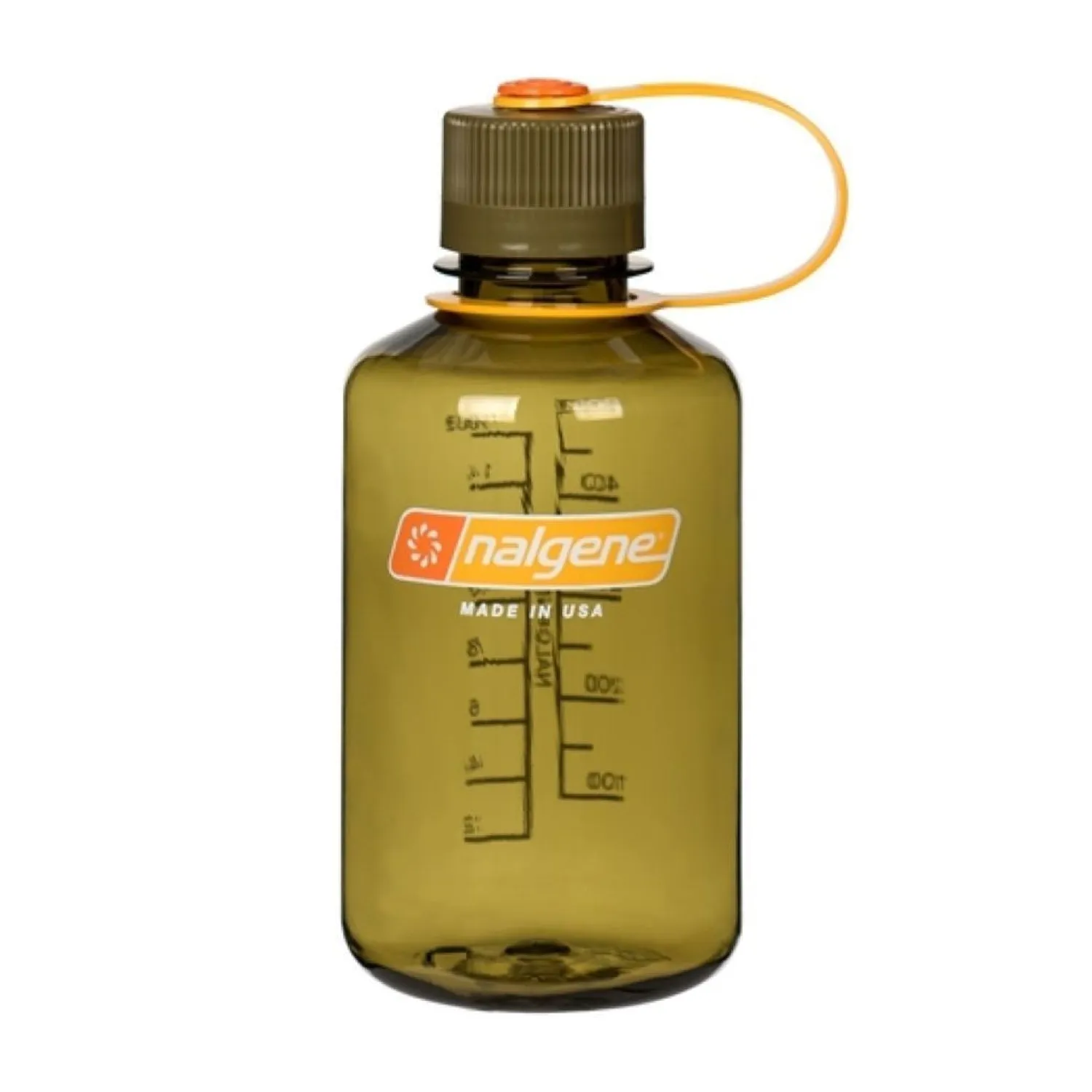 Nalgene 16oz Narrow Mouth Water Bottle (Plain) (SA)