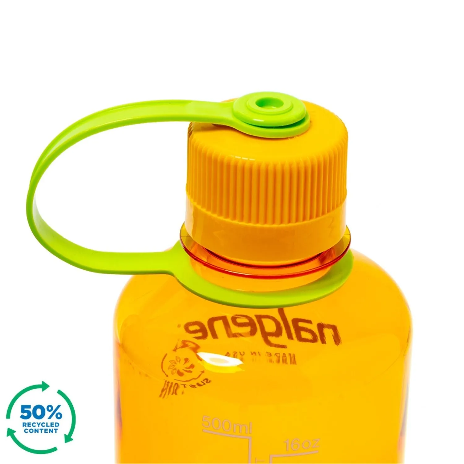 Nalgene 16oz Narrow Mouth Water Bottle (Plain) (SA)