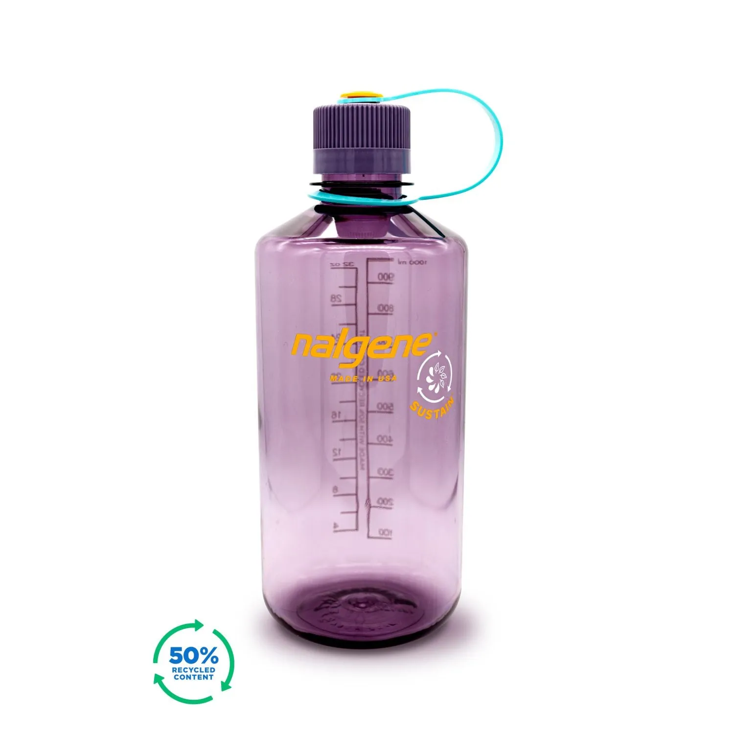 Nalgene 32oz Narrow Mouth Water Bottle (Plain)