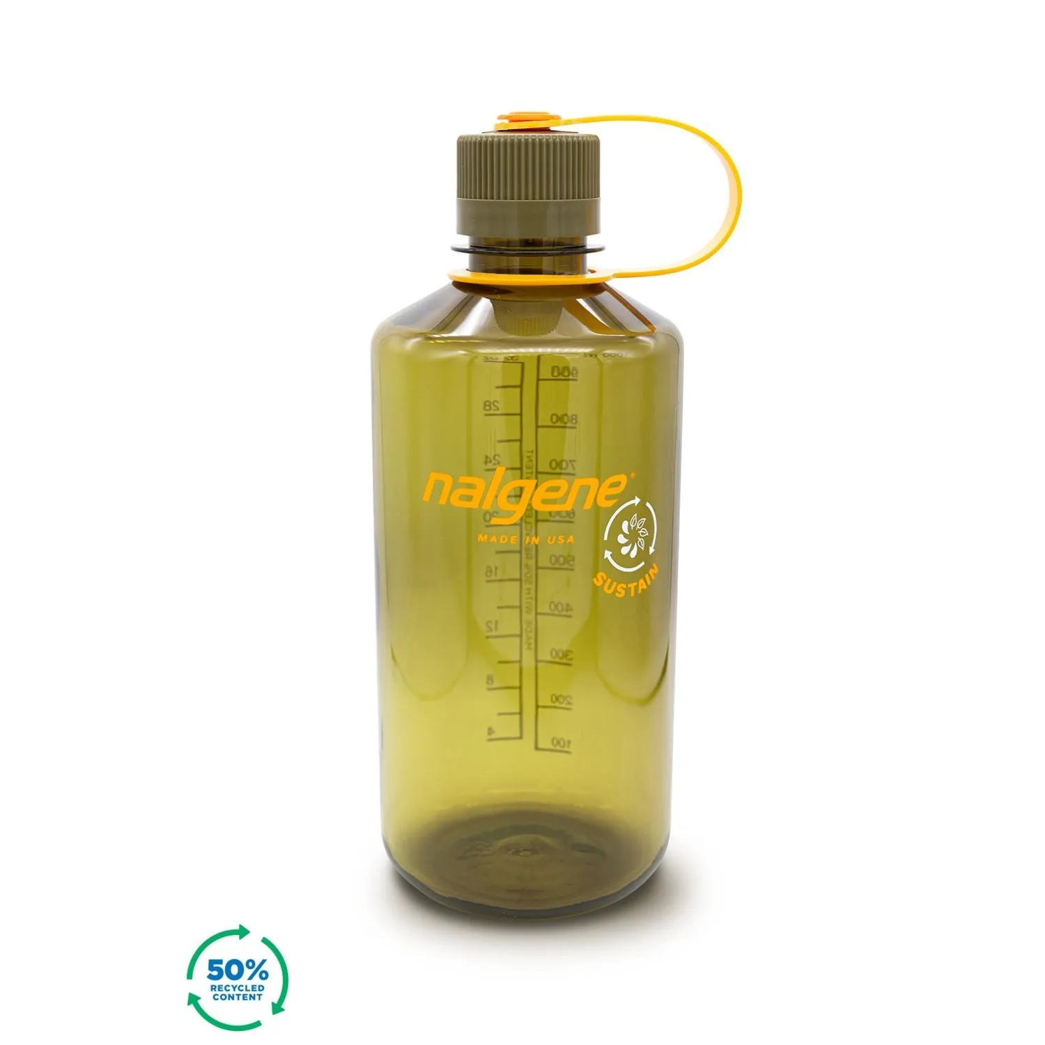 Nalgene 32oz Narrow Mouth Water Bottle (Plain)