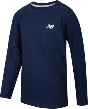 New Balance Boys' Long Sleeve Shirt - Athletic Performance Thermal Base Layer Waffle Knit T-Shirt for Boys (Sizes: 8-20)