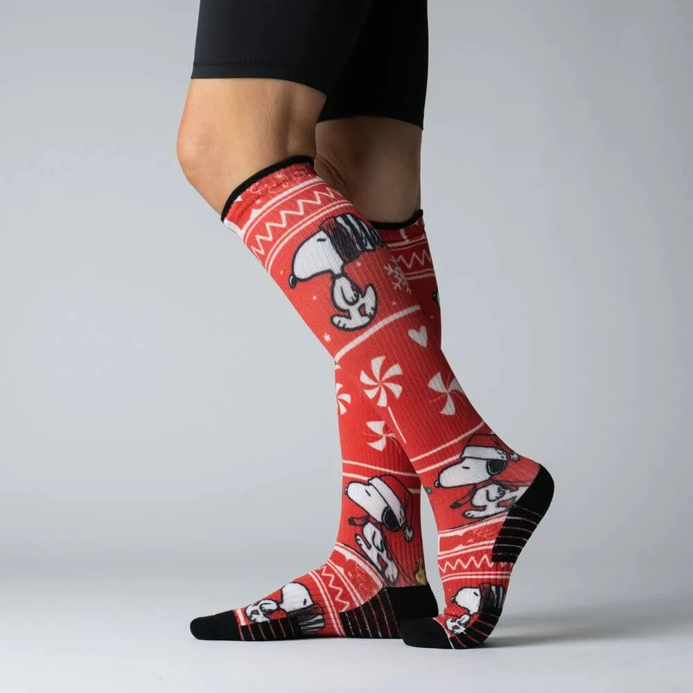 Peppermint Parade Compression Socks
