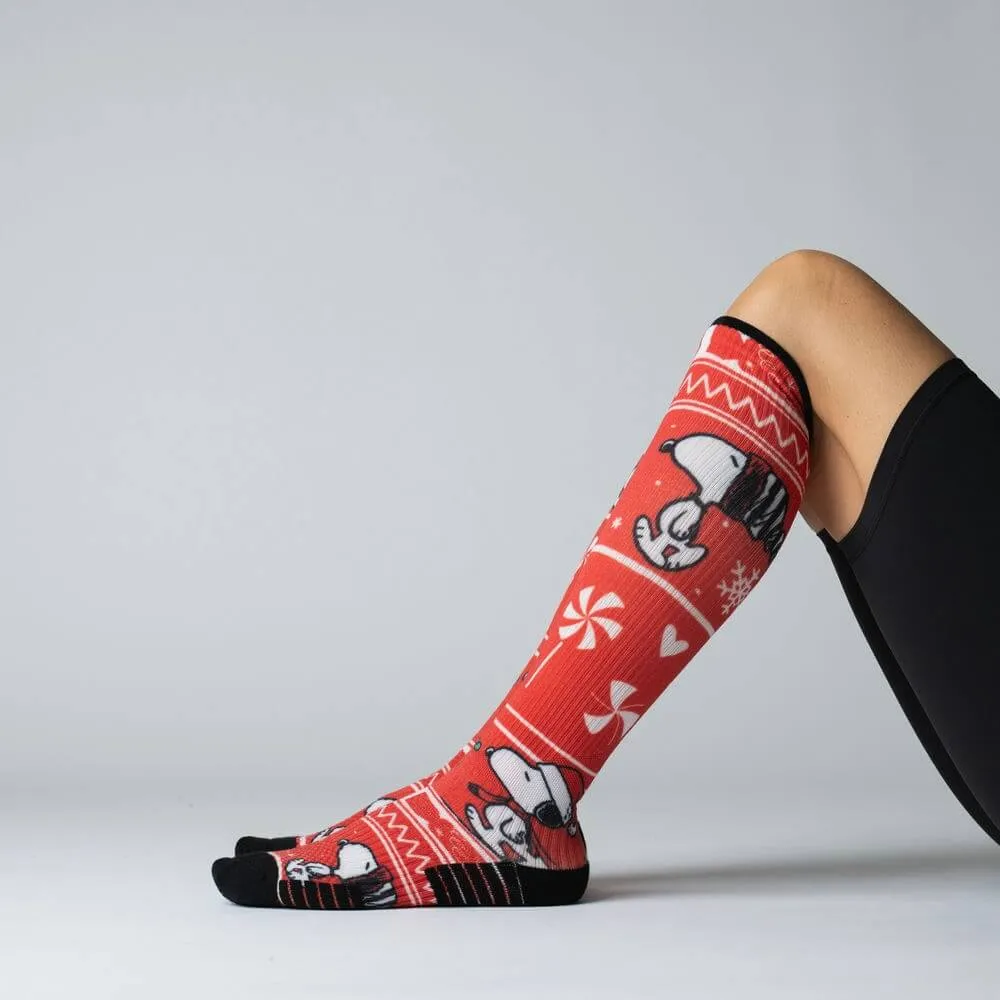 Peppermint Parade Compression Socks