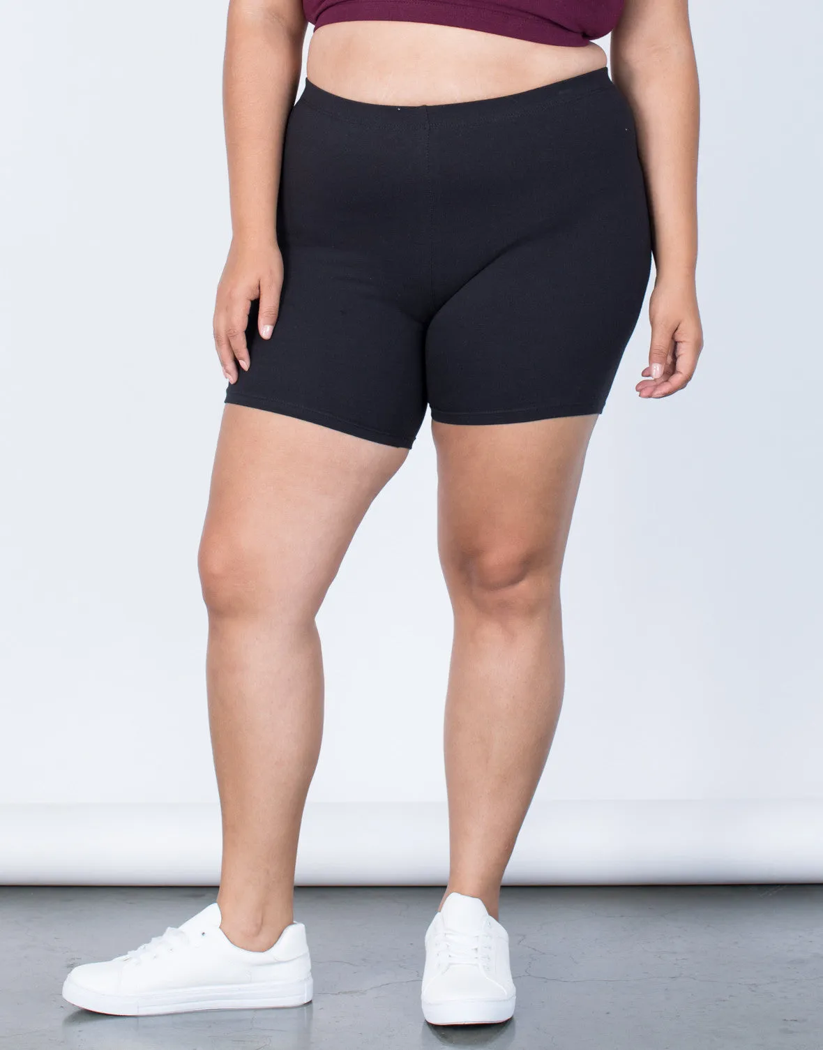 Plus Size Gym Time Shorts