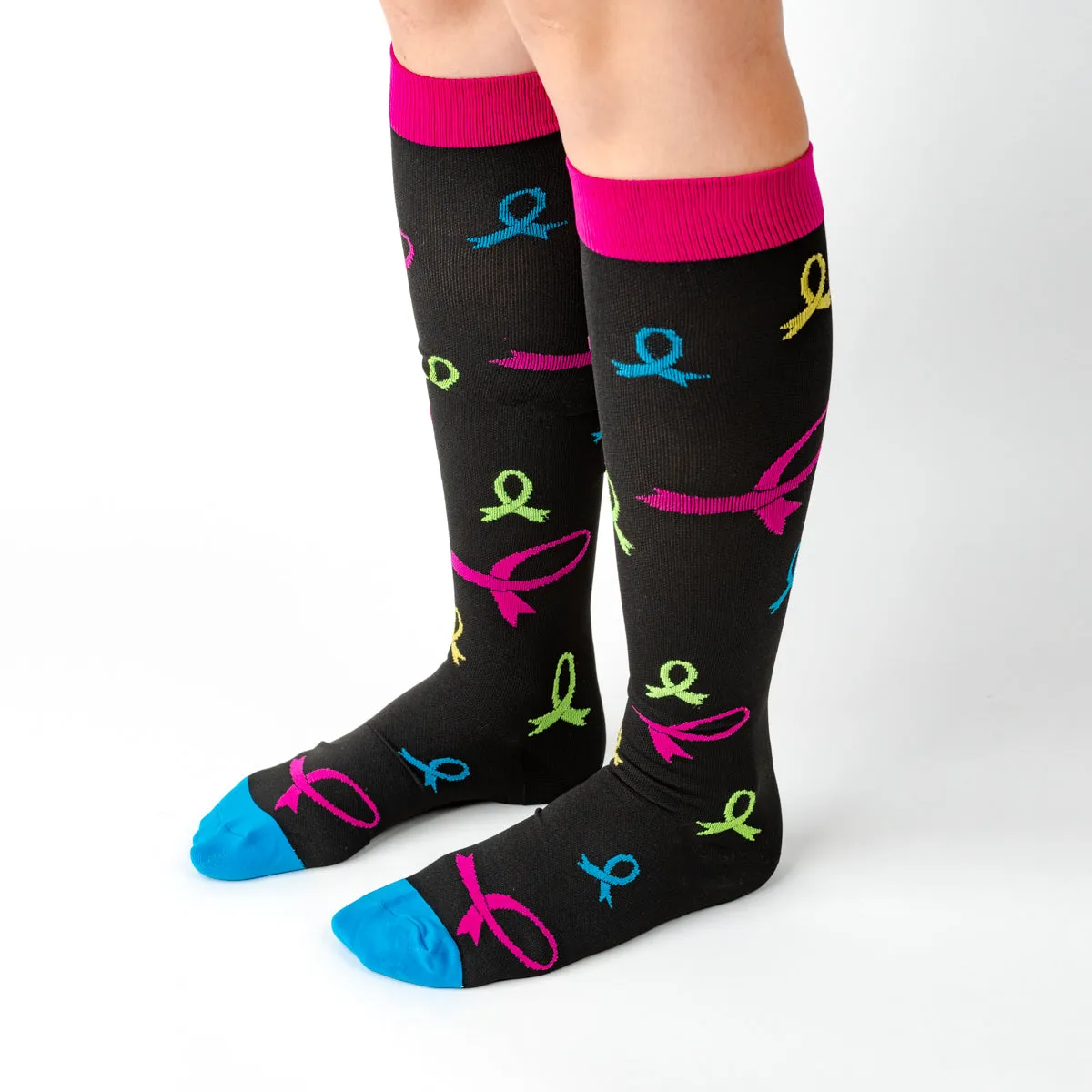 Ribbons Compression Socks