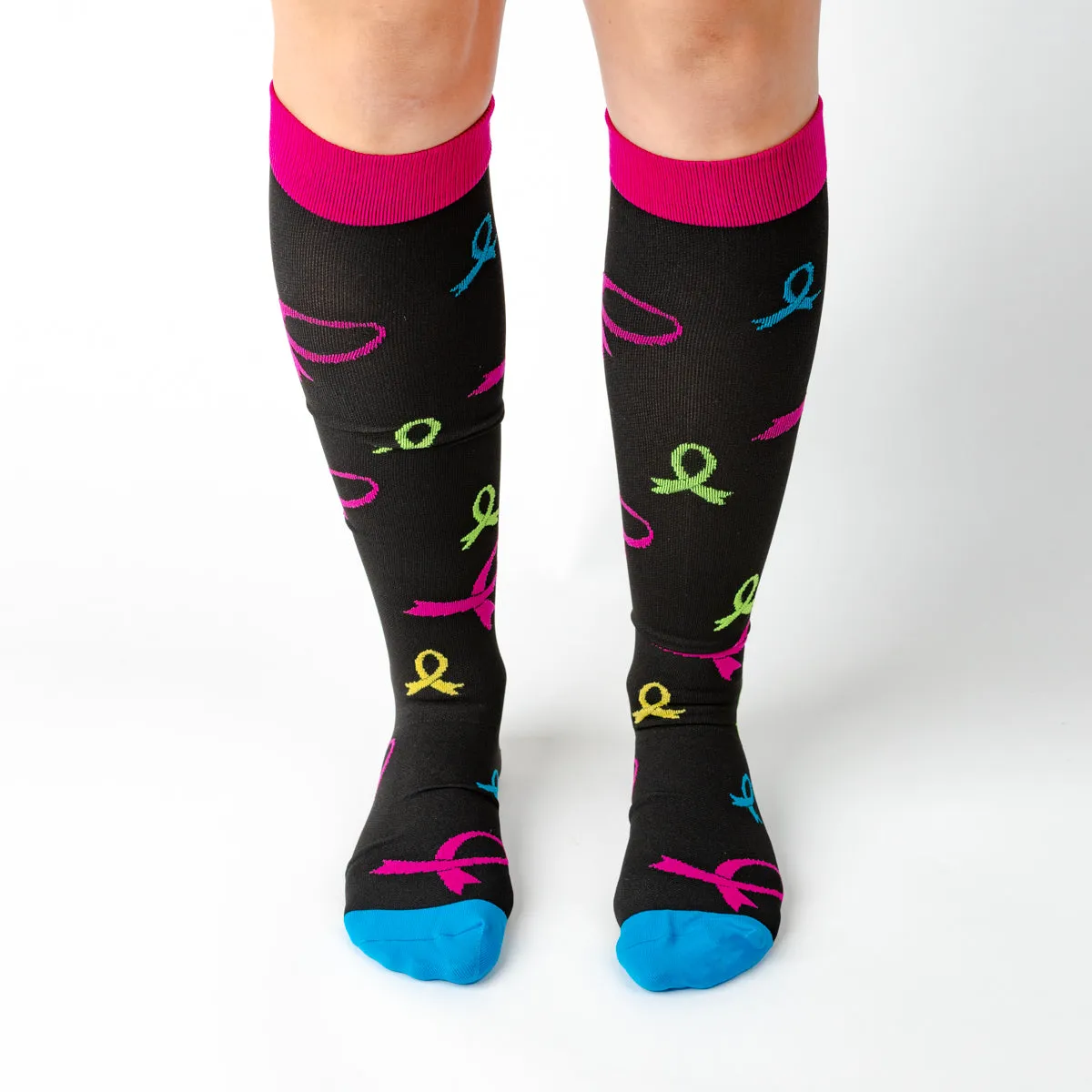 Ribbons Compression Socks