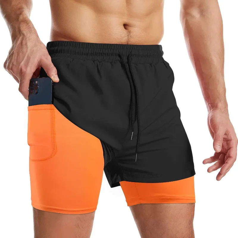 Running Shorts Liner – Quick Dry and Zip Pocket Design
