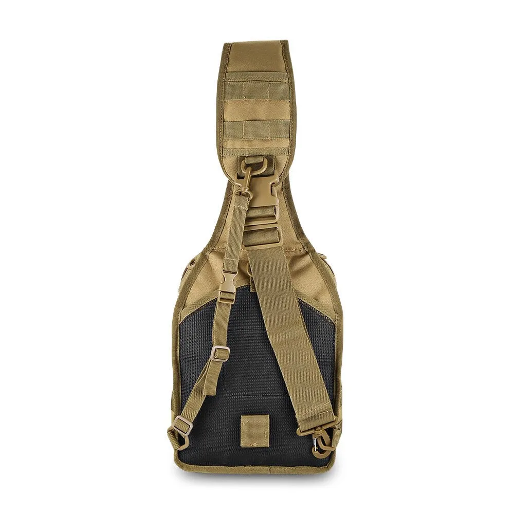 Sidiou Group Tactical Bag Backpack Military Shoulder Sling  Backpack Crossbody Bag
