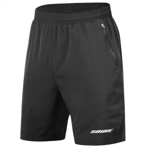 Souke Sports Men's Quick-Dry Running Shorts-PS3109-Black