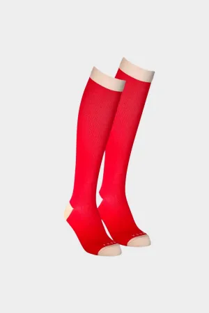 Strawberry Knee High Compression Socks