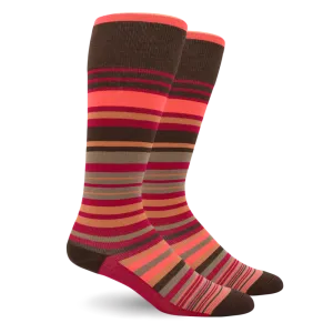 Stripes Cotton Pink - Medical Compression Socks
