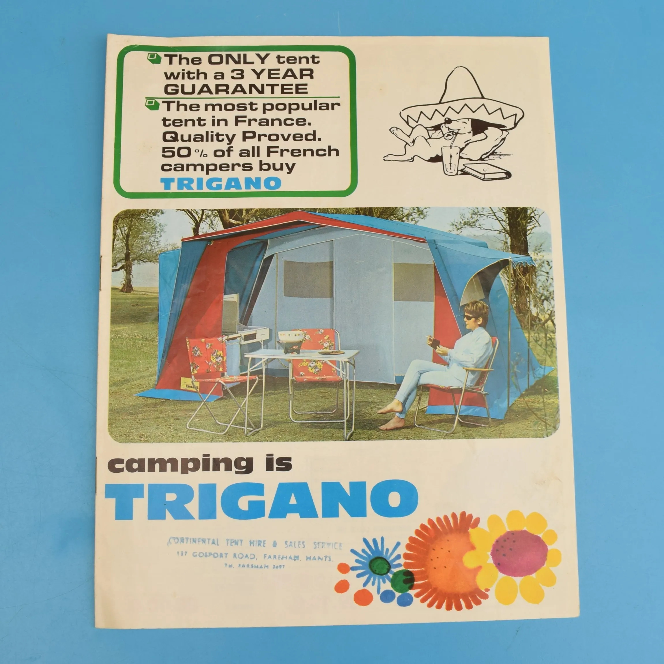 Vintage 1970s Camping/ Tent Brochures