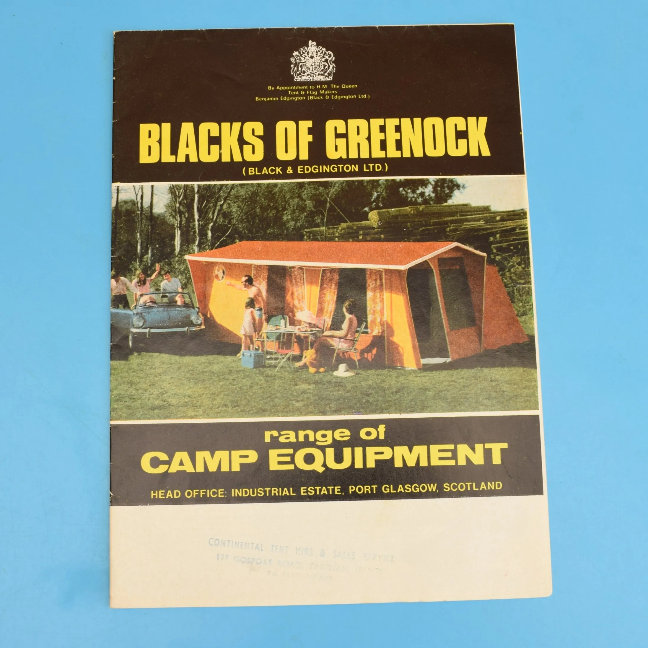 Vintage 1970s Camping/ Tent Brochures