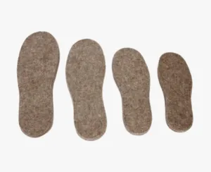 Wholesale Thin Alpaca/Wool Insoles