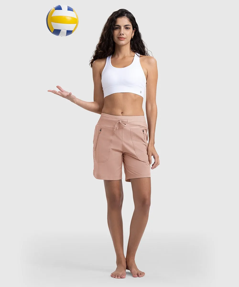Women's 7" Quick Dry Swim Board Shorts