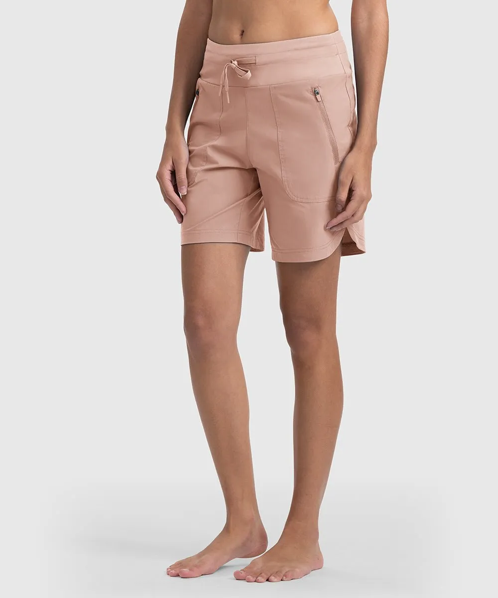 Women's 7" Quick Dry Swim Board Shorts