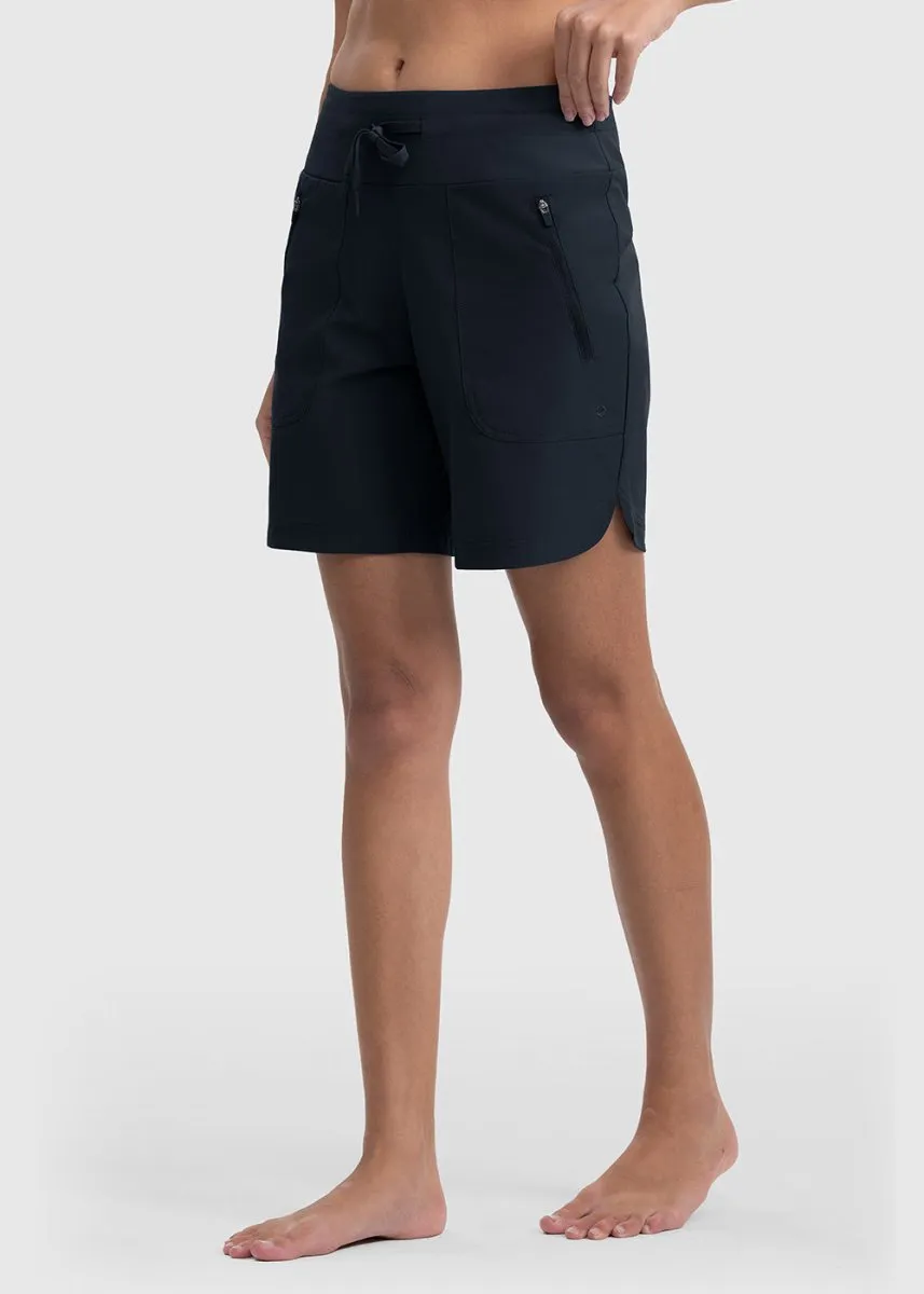 Women's 7" Quick Dry Swim Board Shorts