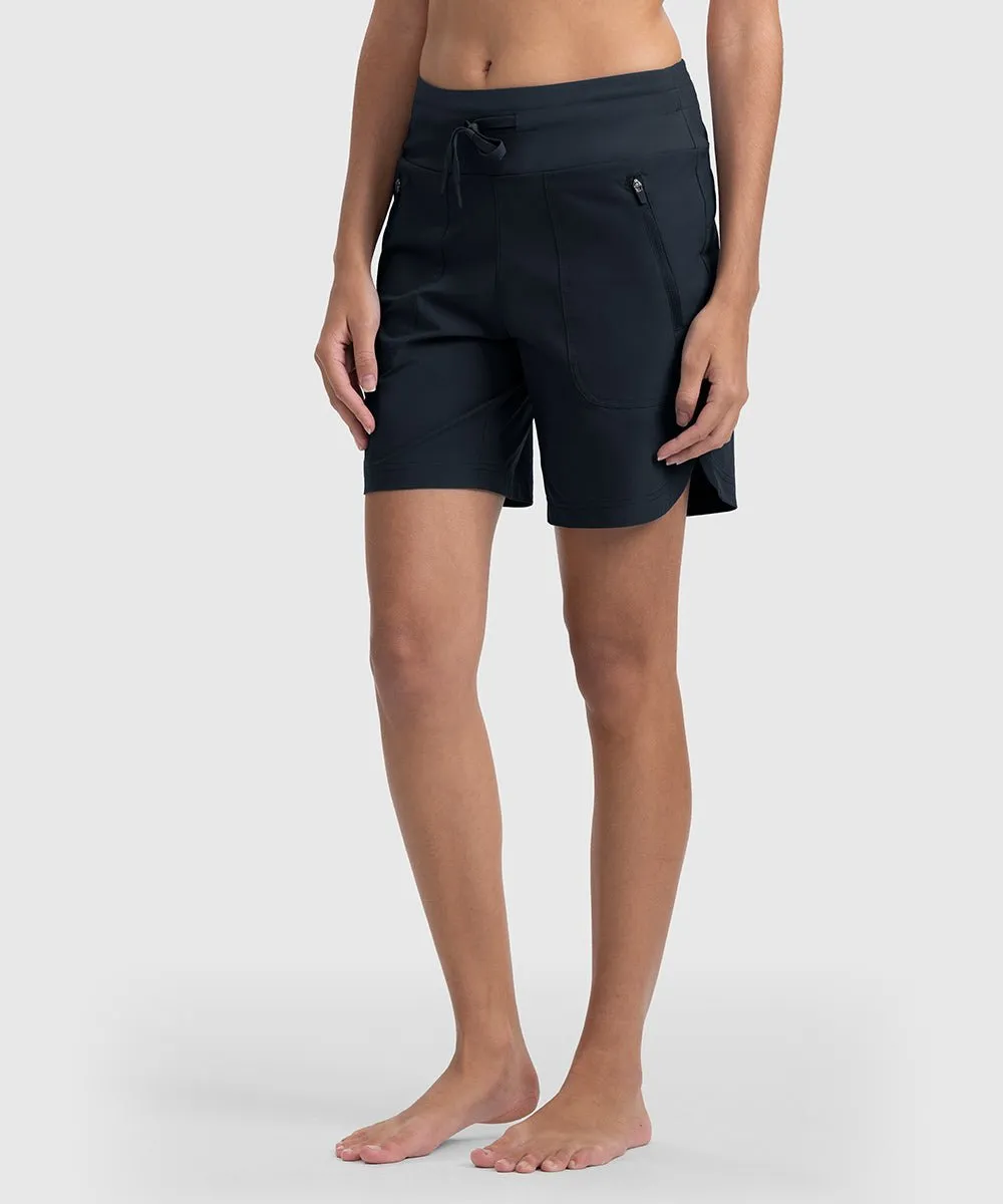 Women's 7" Quick Dry Swim Board Shorts