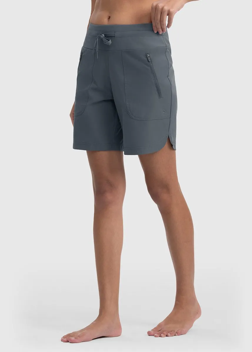 Women's 7" Quick Dry Swim Board Shorts